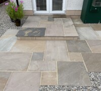 Patio installation